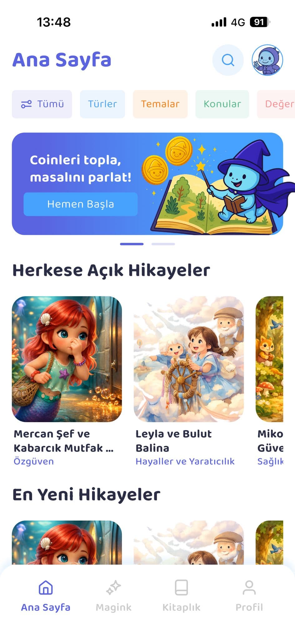 Magink - Create magic stories